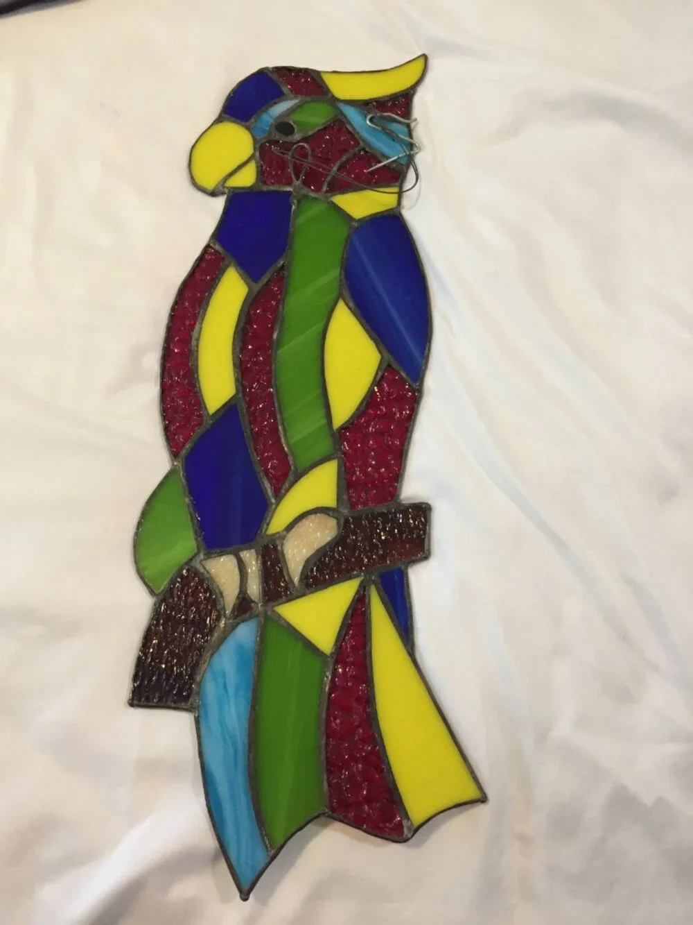 Stained Glass Macaw/Parrot Glass Eyes 18